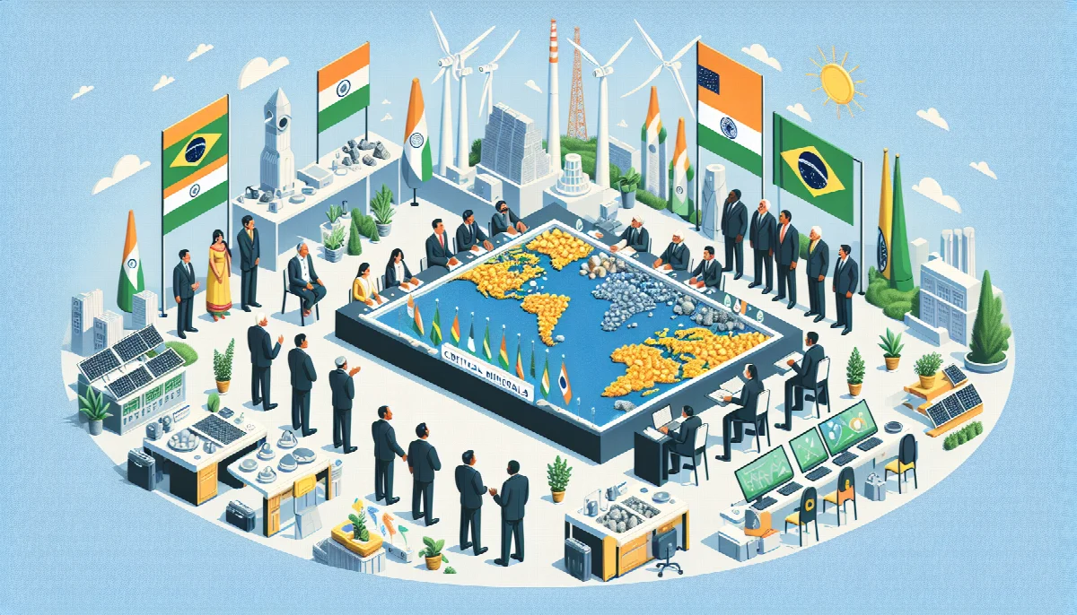 Brazil and India Sign Critical Minerals Agreement to Strengthen Resource Security