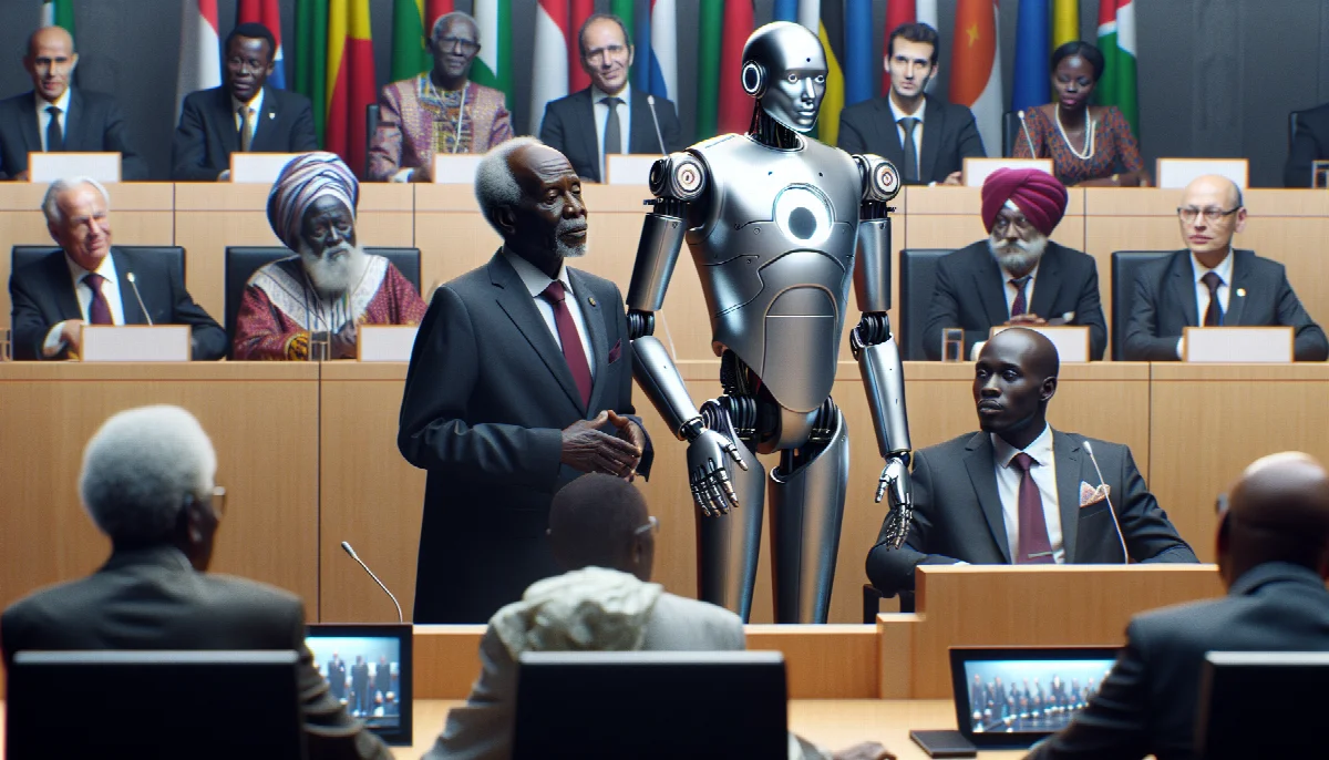 Could Robots Stand In for Africa's Aging Leaders? AU Summit Sparks Unlikely Tech Debate