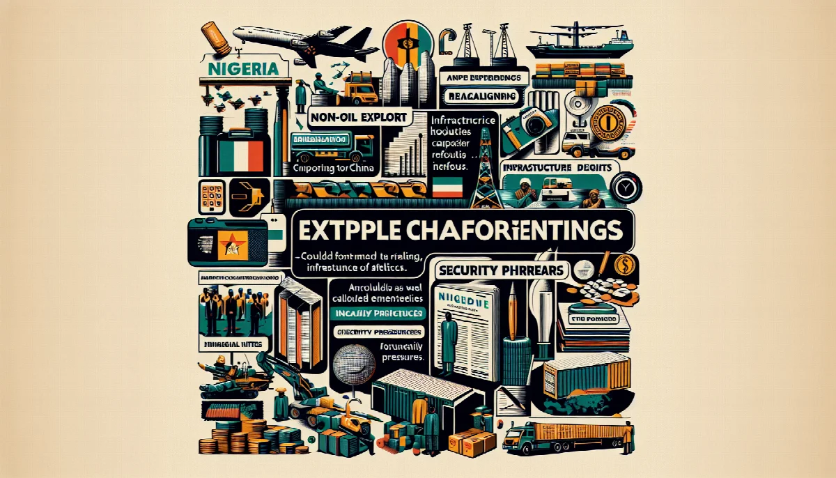 Nigeria Confronts Triple Challenge: Export Realignment, Infrastructure Deficits, and Security Threats