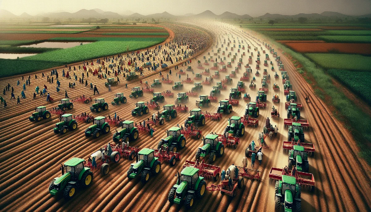Nigeria Deploys 2,000 Tractors in Africa's Largest Agricultural Mechanization Drive