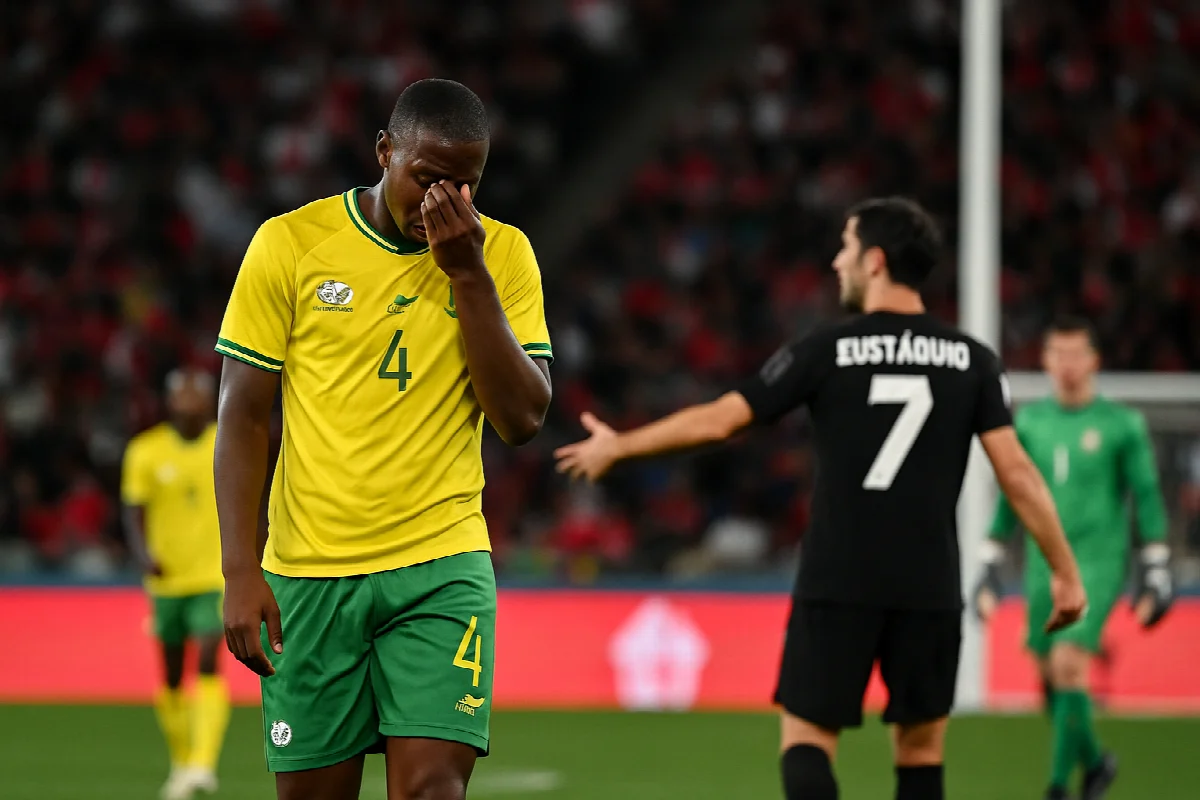 Bafana Bafana Exit World Cup After Loss to Canada, Mokoena Swears on Air