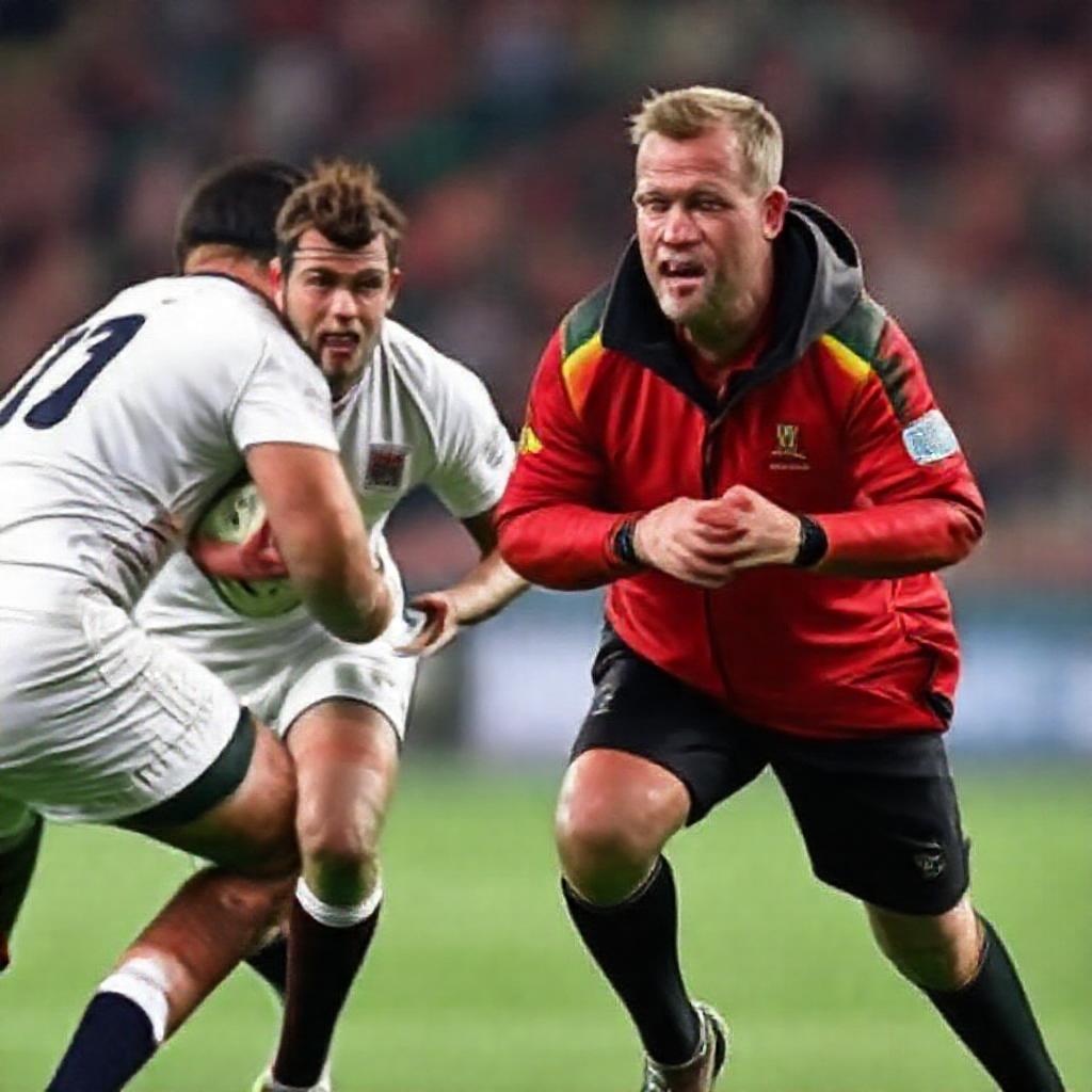 England Prepare for Altitude as South Africa's Nché Eyes Scrum Battle