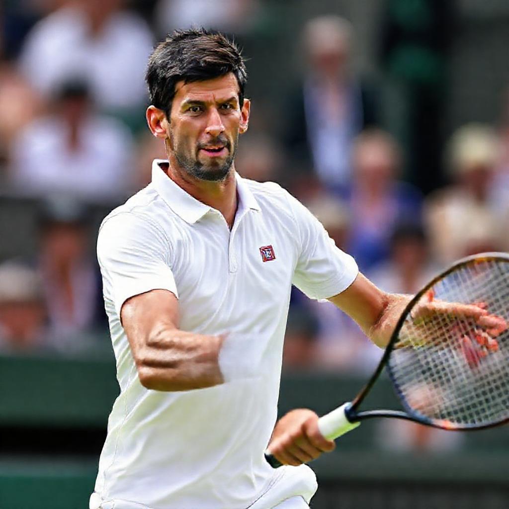 Djokovic Beats Tsitsipas in Straight Sets to Reach Wimbledon Third Round