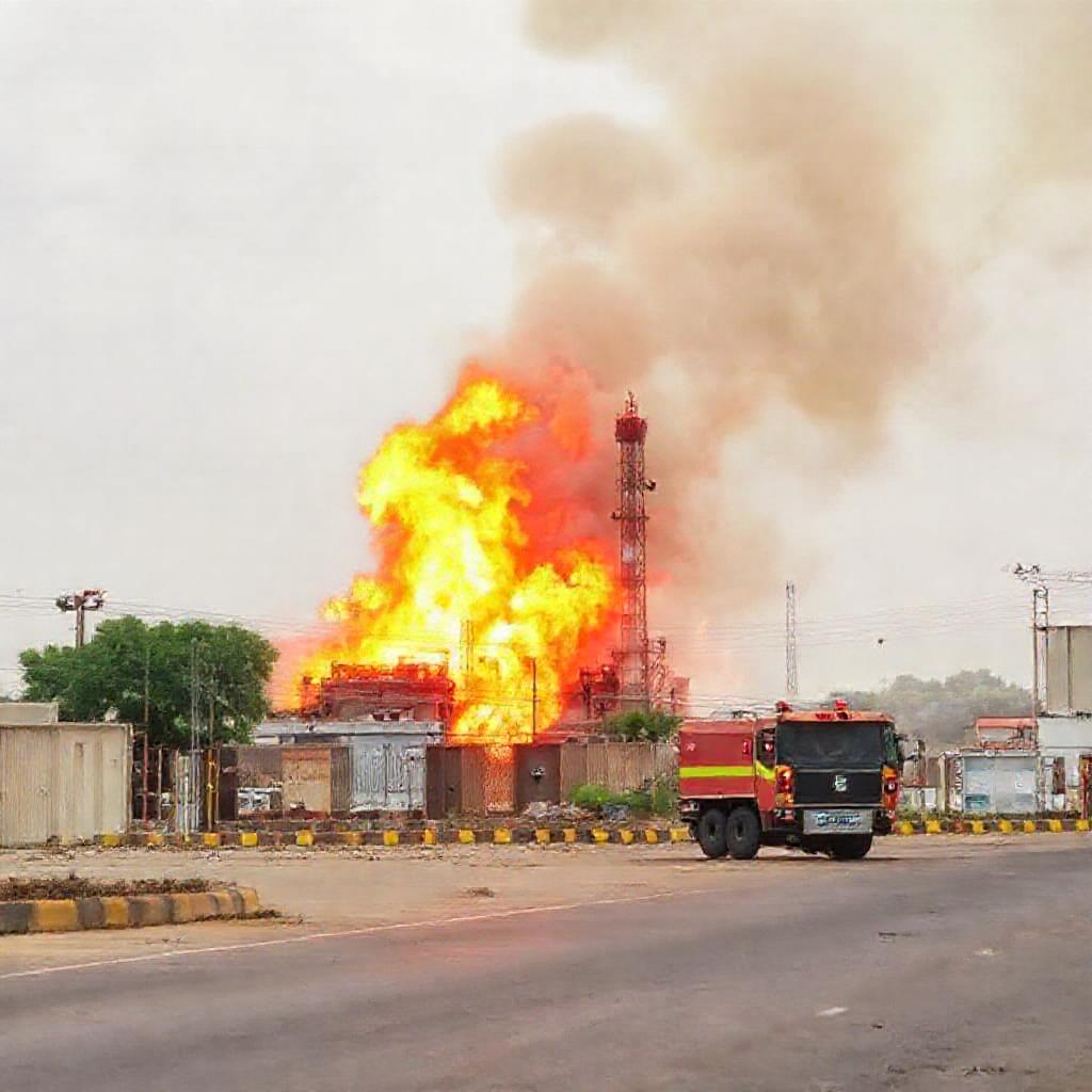 Fire Erupts at Bono Energy Terminal in Lagos, Prompting Emergency Response