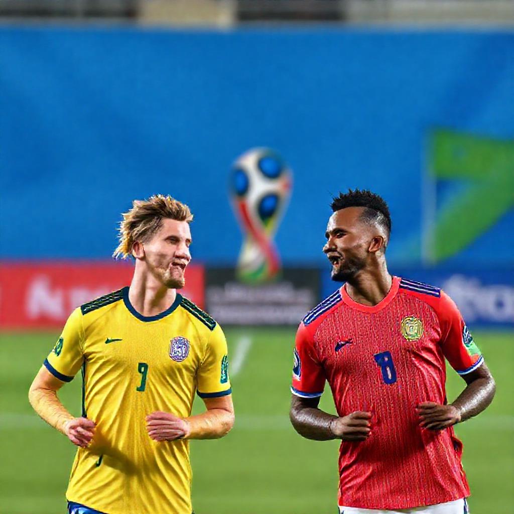 Haaland and Gabriel Set for World Cup Showdown as Norway Face Brazil in Round of 16