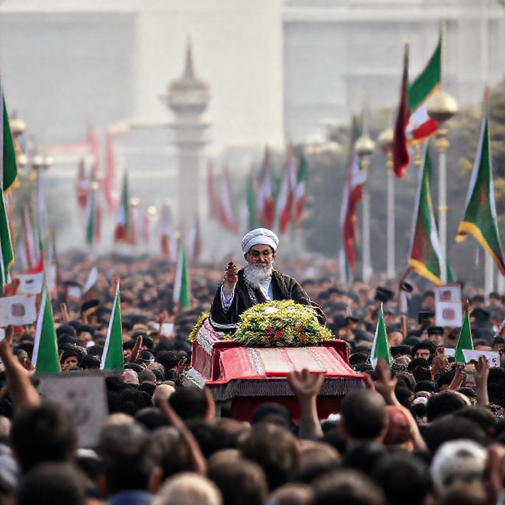 Tehran Mourns as Millions Expected for Funeral of Former Supreme Leader Ali Khamenei