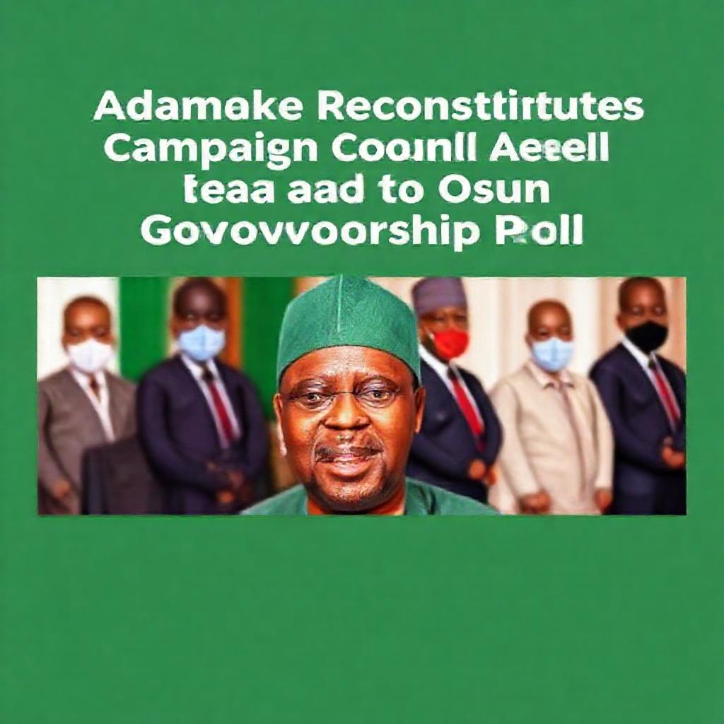 Adeleke Reconstitutes Campaign Council Ahead of Osun Governorship Poll