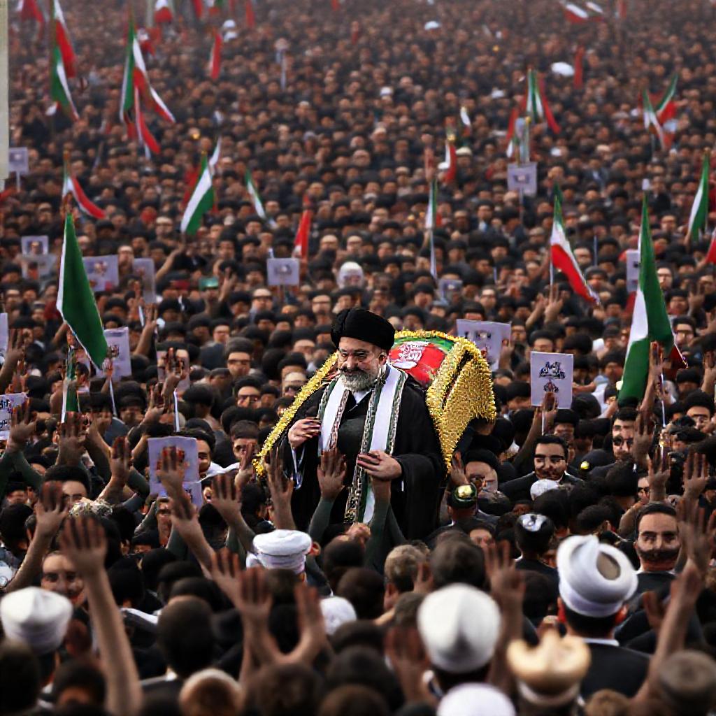 Millions Gather in Tehran for Funeral of Iran's Supreme Leader Ali Khamenei