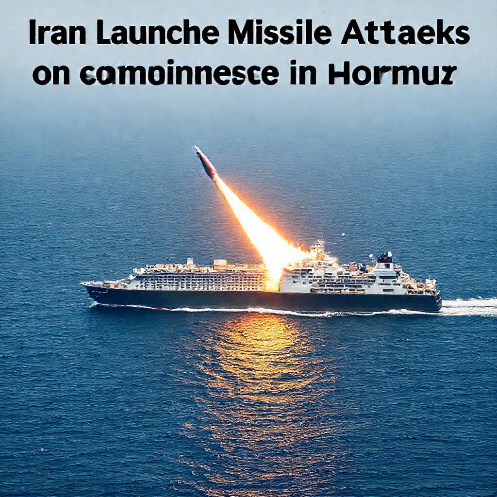 Iran Launches Missile Attacks on Commercial Ships in Strait of Hormuz