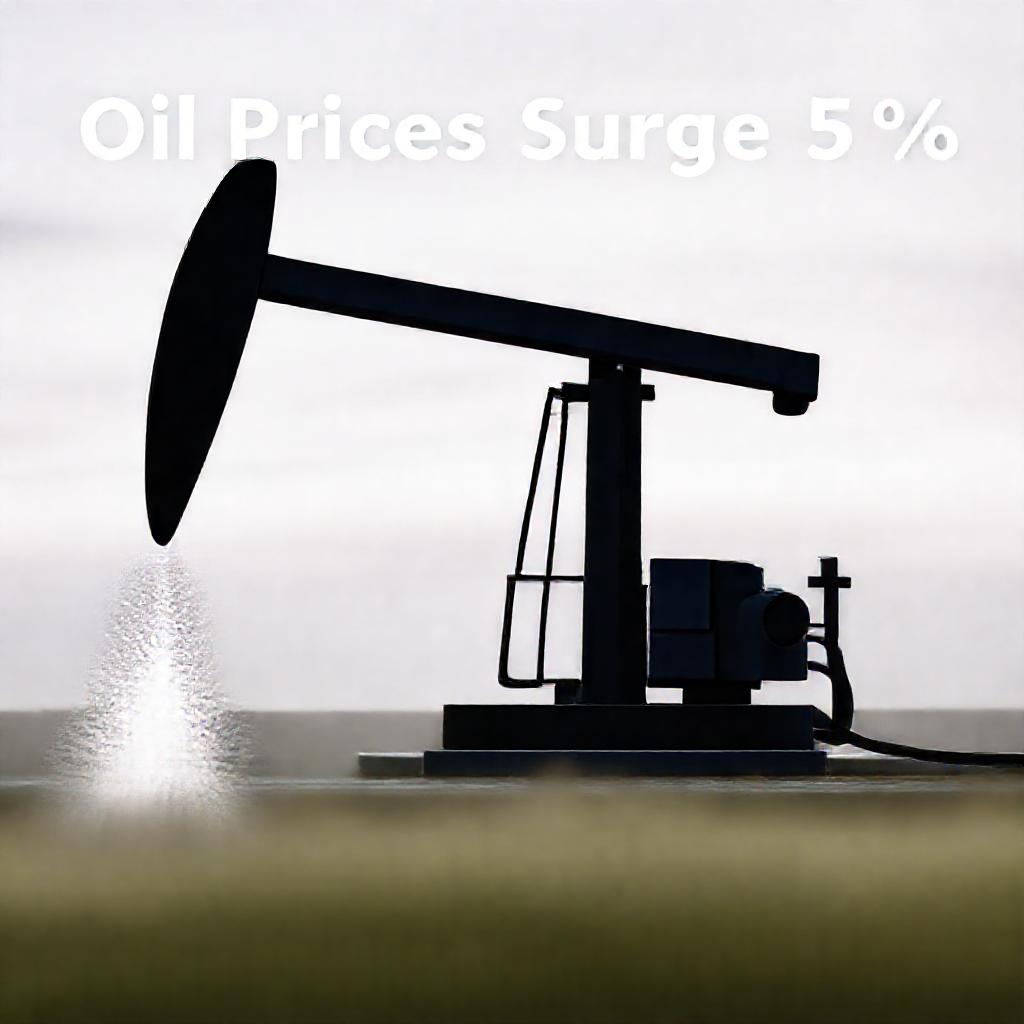 Oil Prices Surge 5% Following Trump's Announcement on Iran Ceasefire