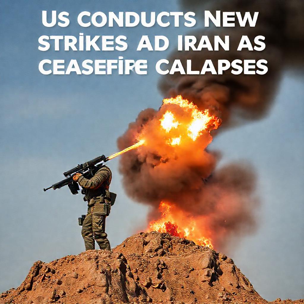 US Conducts New Strikes on Iran as Ceasefire Collapses