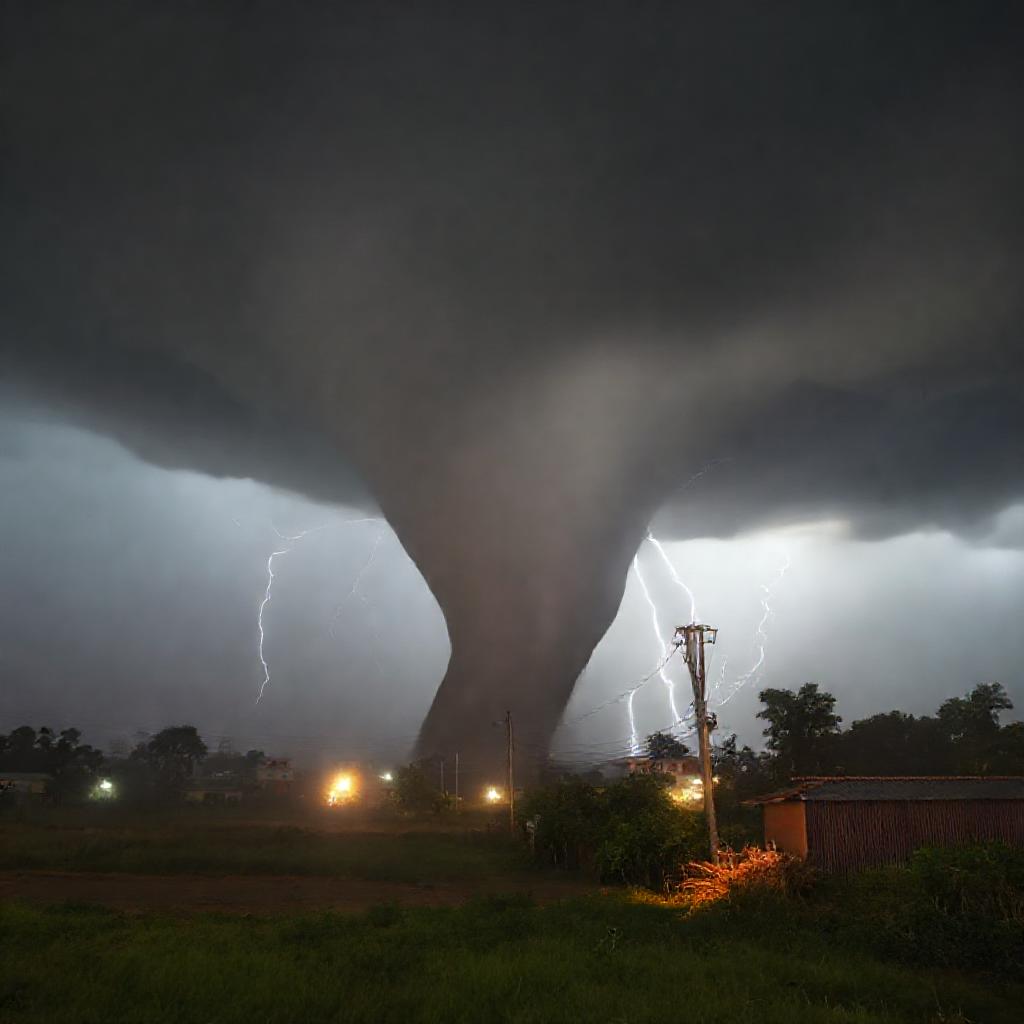Tornadoes Kill 17 in Central China as Typhoon Bavi Approaches