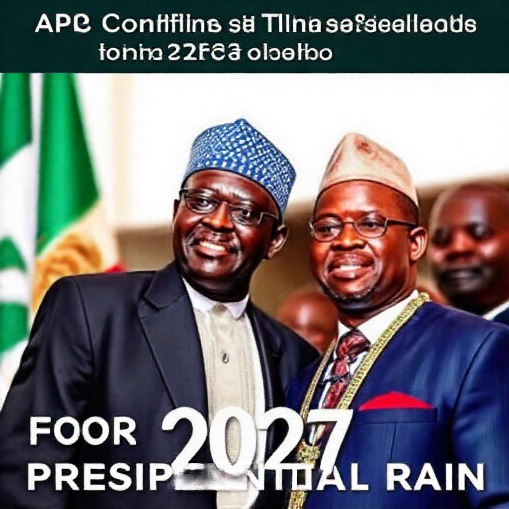 APC Confirms Tinubu and Shettima for 2027 Presidential Run
