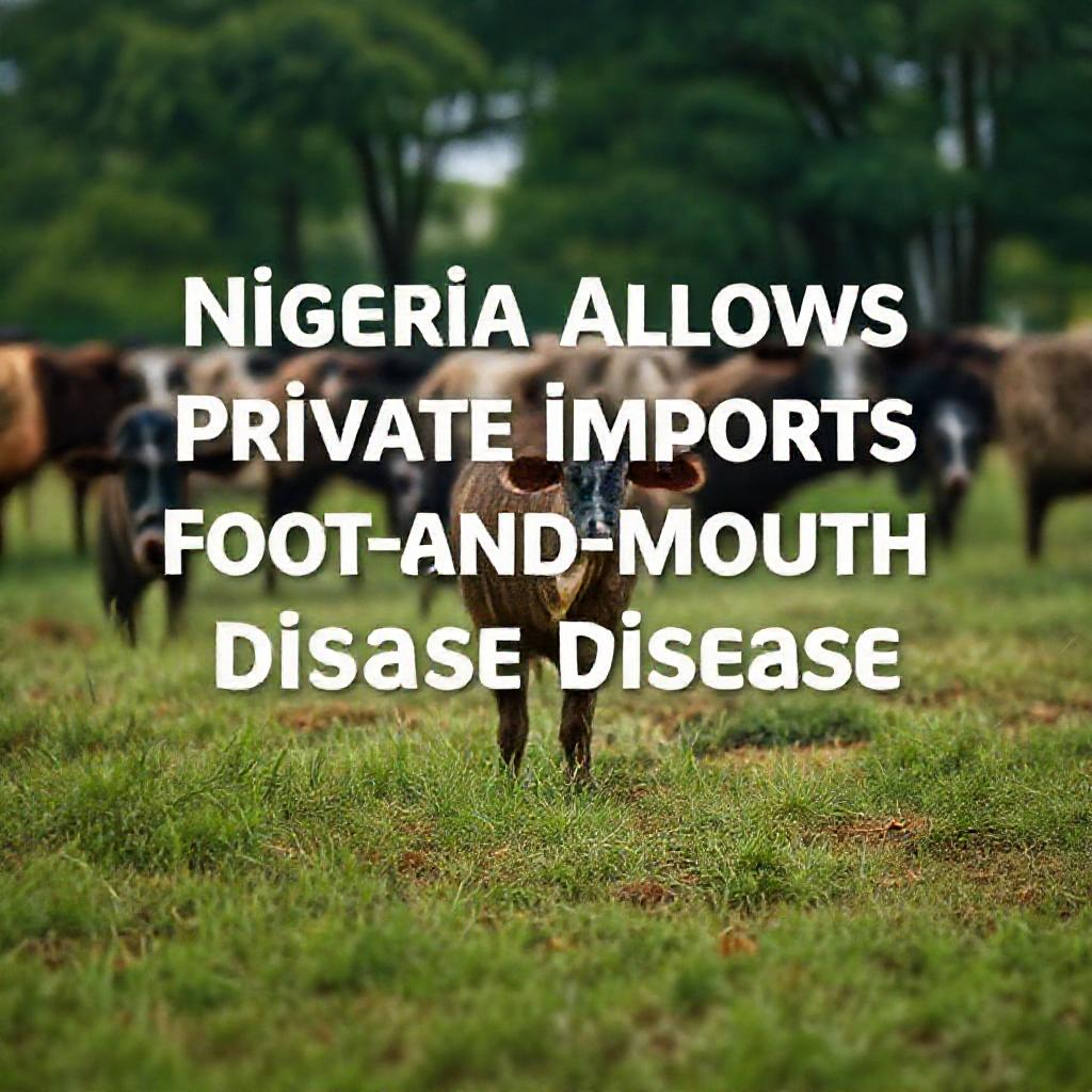 Nigeria Allows Private Imports of Foot-and-Mouth Disease Vaccines