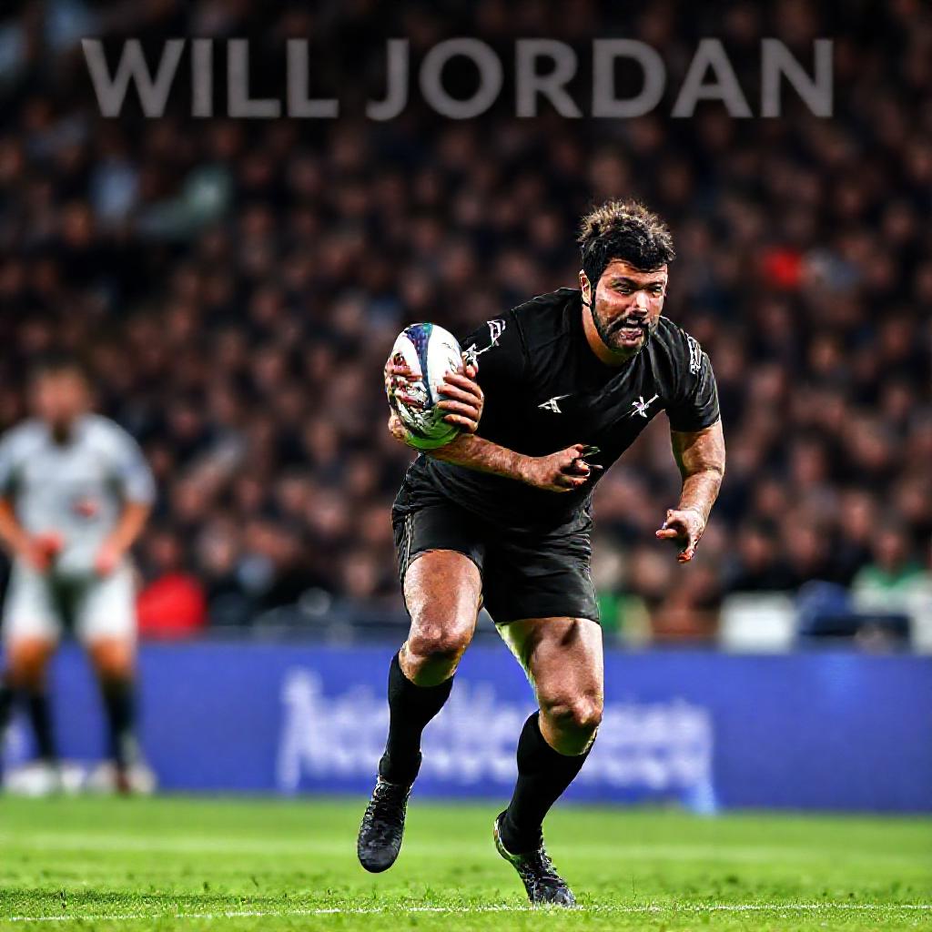 Will Jordan Breaks All Blacks Try-Scoring Record in Victory Over Italy
