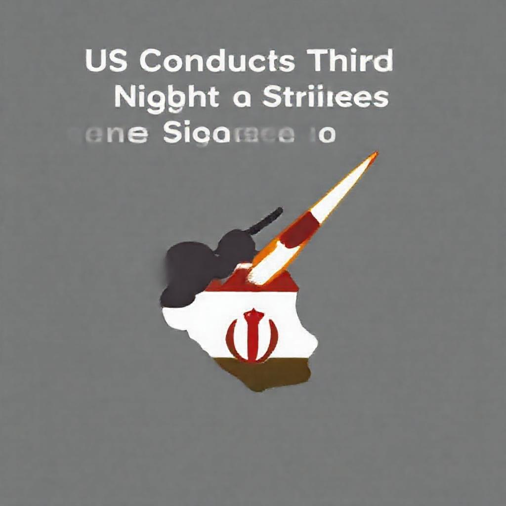 US Conducts Third Night of Strikes on Iran as Trump Signals Openness to Diplomacy
