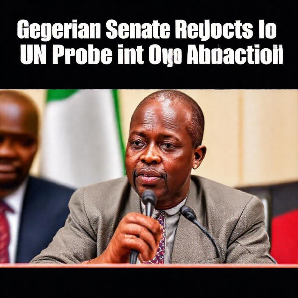 Nigerian Senate Rejects UN Probe into Oyo School Abduction