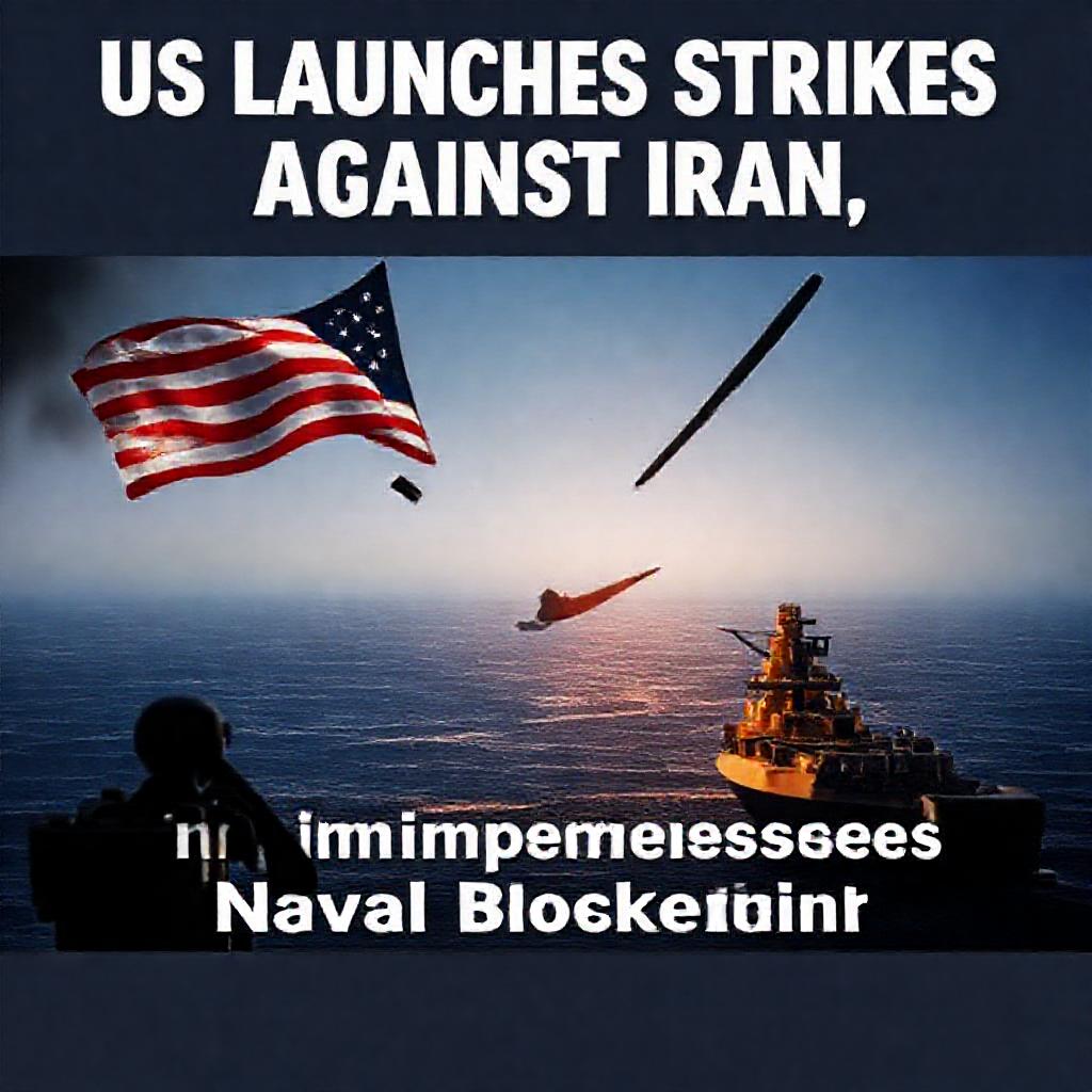 US Launches Strikes Against Iran, Reimposes Naval Blockade