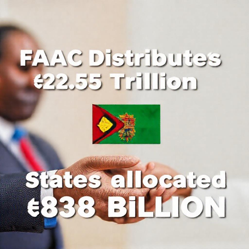 FAAC Distributes ₦2.55 Trillion in June 2026 Revenue, States Allocated ₦838 Billion
