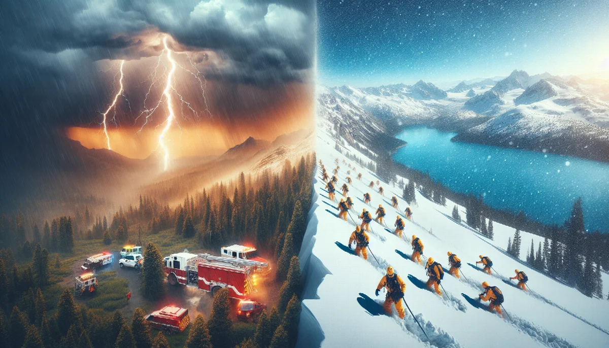 Twin Weather Crises: South African Storms and Lake Tahoe Avalanche Expose Climate Vulnerability