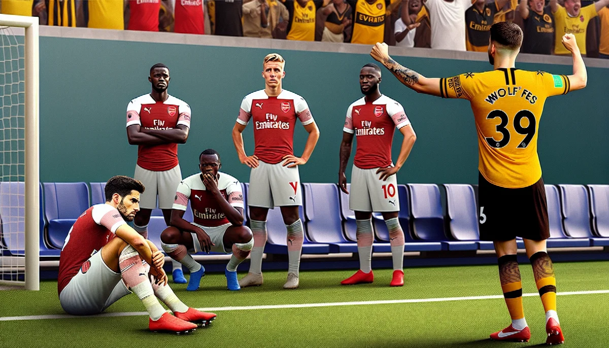 Arsenal's Title Ambitions Crumble at Molineux as Two-Goal Lead Evaporates