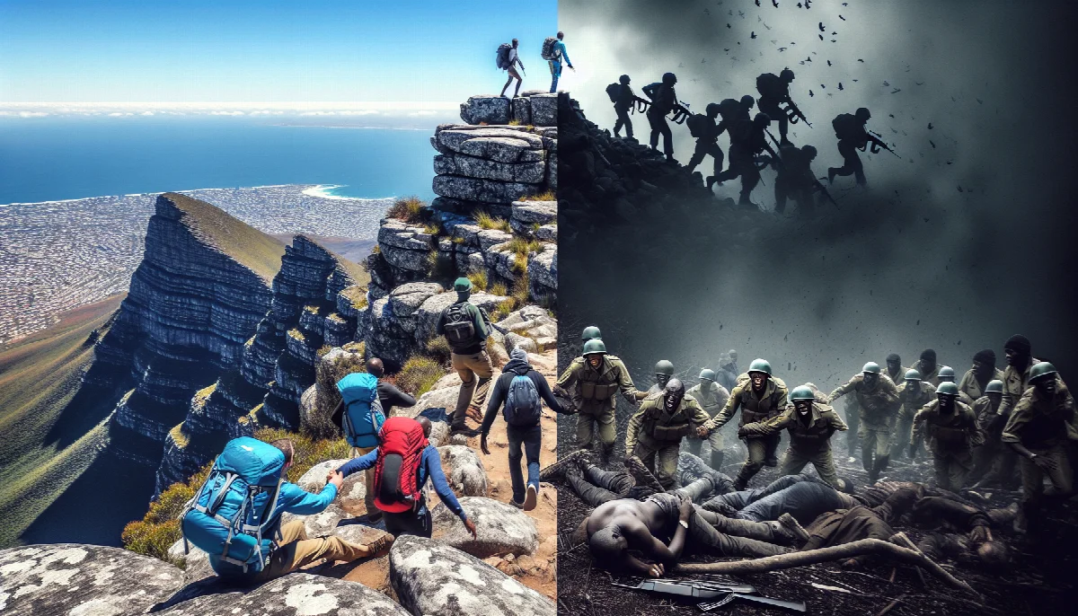 From Table Mountain to Ukraine: Two Rescue Operations Reveal Contrasting Perils Facing Southern Africans