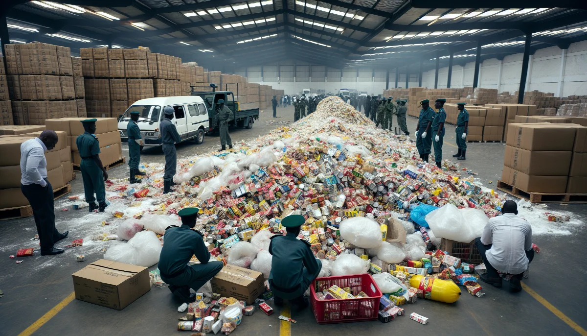 NAFDAC Seizes N100 Million Worth of Expired Food Products in Niger State Crackdown