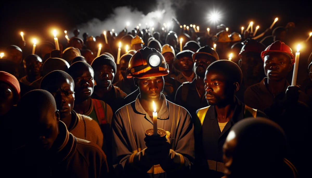 Kimberley Mining Community Holds Vigil as Rescue Operations Continue Following Mud Rush Incident