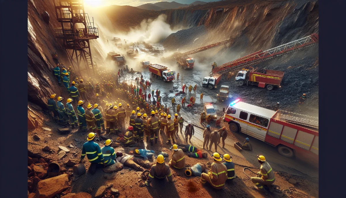 Mantashe Fears Five Trapped Miners May Be Dead After Mine Inspection