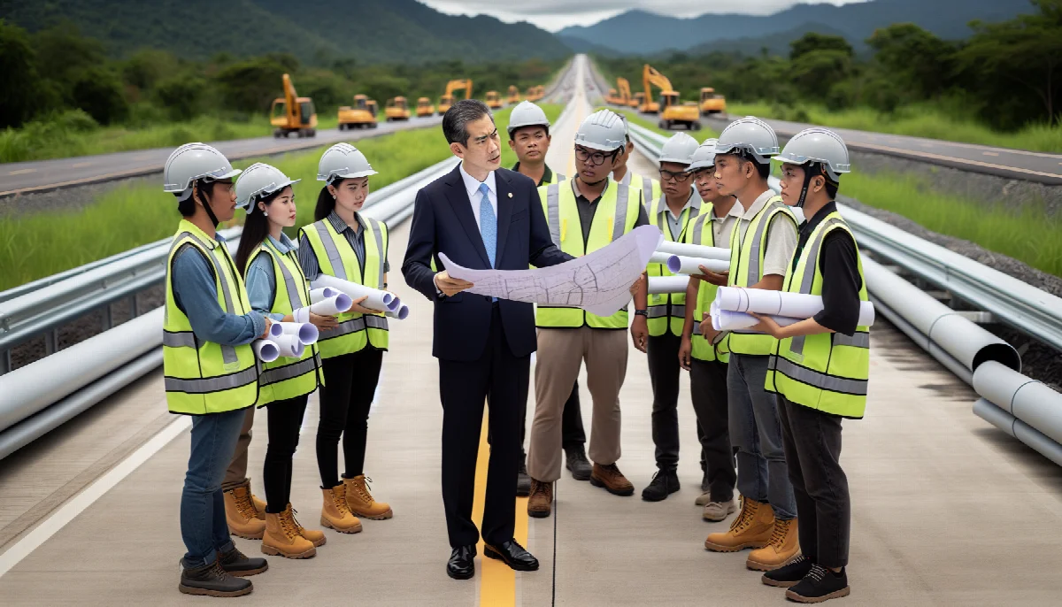 Mbah Inspects 44km Road Project Linking Enugu to University Town Nsukka