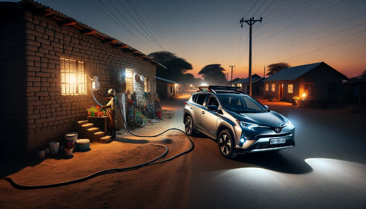 Toyota's Electric RAV4 Transforms Vehicle-to-Home Power in Southern Africa's Energy Crisis