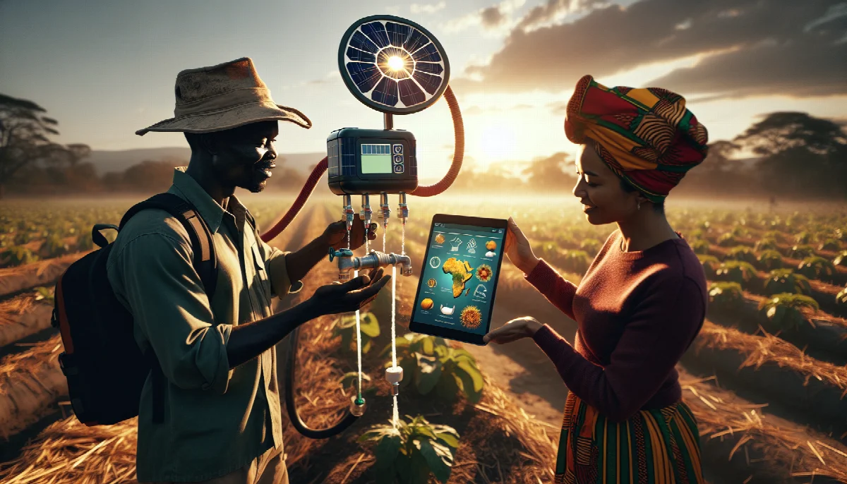 Solar Backpack Pump Tackles Theft While African Languages Emerge as Key to Sustainable Agriculture