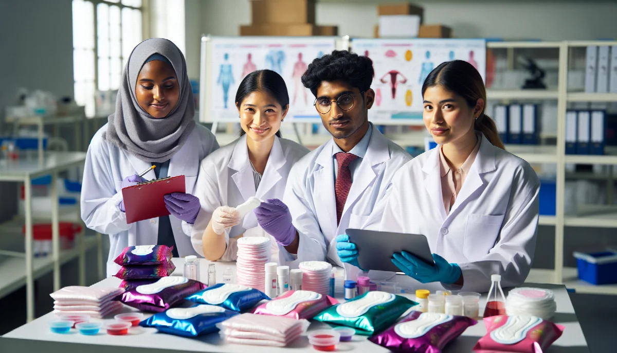 South African Study Detects Endocrine Disruptors in 16 Menstrual Pad Brands